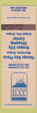Matchbook Cover - Youngs Bay Restaurant Oregon City OR WEAR