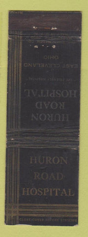 Matchbook Cover - Huron Road Hospital East Cleveland OH WEAR