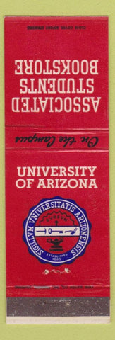 Matchbook Cover - University of Arizona Tucson AZ