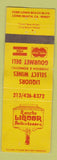 Matchbook Cover - Rancho Liquor Deli Long Beach CA POOR