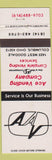 Matchbook Cover - Ace Vending Columbus OH