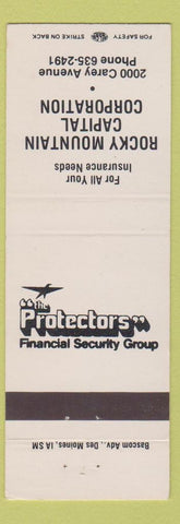 Matchbook Cover - Rocky Mountain Capital Corp Financial Cheyenne WY