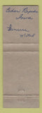 Matchbook Cover - Good Housekeepers Products ST Louis MO