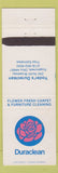 Matchbook Cover - Duraclean Carpet Furniture Cleaning Sugarcreek OH Yoder's