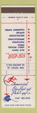 Matchbook Cover - Commercial Blue Print Photo Copy ST Louis MO