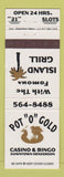 Matchbook Cover - Pot O Gold Casino Henderson NV