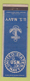 Matchbook Cover - United States Navy
