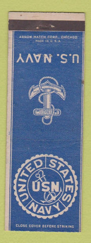 Matchbook Cover - United States Navy