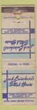 Matchbook Cover - Jack Cuischard's Steak House Atlantic City NJ WORN