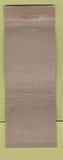 Matchbook Cover - 1930s Diamond Presidents Rutherford B Hayes WORN