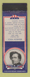 Matchbook Cover - 1930s Diamond Presidents Franklin Pierce WEAR