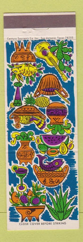 Matchbook Cover - 1967 New York World's Fair Expo 68 Mexican Fonda Santa Anita