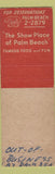 Matchbook Cover - Leon and Eddie's Palm Beach FL