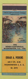 Matchbook Cover - Edgar Perkins Washington DC Match Collector 1950