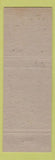 Matchbook Cover - RMS Convention Hotel Severin Indianapolis IN 1954 pinup