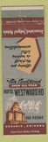 Matchbook Cover - Hotel Westward Ho Phoenix AZ