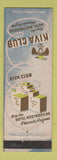 Matchbook Cover - Kiva Club Hotel Westward Ho Phoenix AZ