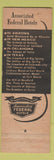 Matchbook Cover - Kiva Club Hotel Westward Ho Phoenix AZ