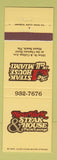 Matchbook Cover - New York Steak House Miami Beach FL