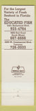 Matchbook Cover - New York Steak House Miami Beach FL