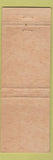 Matchbook Cover - Baker Bros Rentals Indianapolis IN wheel chair WEAR