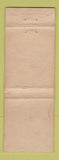Matchbook Cover - B&F Optical Service