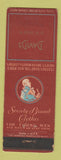Matchbook Cover - David's Society Brand Clothes WEAR