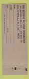 Matchbook Cover - Tourism Vacations Michigan MI Bay City