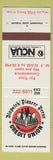 Matchbook Cover - Dispatch Pioneer Press Credit Union Minneapolis MN