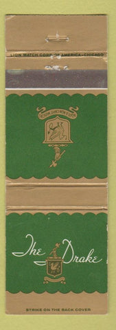 Matchbook Cover - Drake Hotel Chicago IL