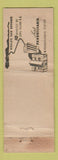 Matchbook Cover - Hotels Statler 1939 World's Fair New York City WORN