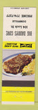 Matchbook Cover - Big Daddys Cove Dunnville ON