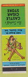 Matchbook Cover - Ben Saathoff's Castle Cigar Store New Castle IN pinup
