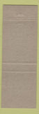Matchbook Cover - Coronach Credit Union SK