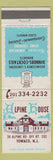 Matchbook Cover - Alpine House Towaco NJ