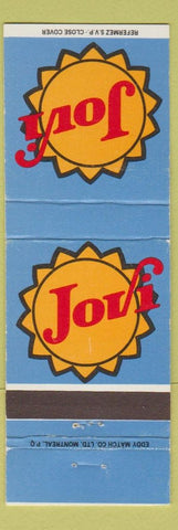 Matchbook Cover - Jovi