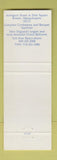 Matchbook Cover - Boston Park Plaza Hotel Boston MA