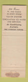 Matchbook Cover - Bradford Hotel Boston MA WEAR