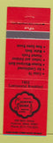 Matchbook Cover - Hyannis Country Squire Motor Lodge MA