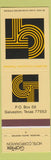 Matchbook Cover - Gal Tex Hotel Corporation Galveston TX