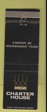 Matchbook Cover - Charter House Hotels WEAR