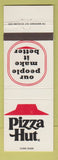 Matchbook Cover - Pizza Hut Restaurants