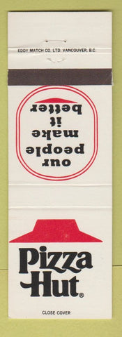 Matchbook Cover - Pizza Hut Restaurants