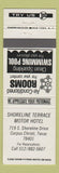 Matchbook Cover - Shoreline Terrace Motor Hotel Corpus Christi TX