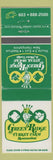 Matchbook Cover - Green Ridge Turkey Farm Restaurant Nashua NH