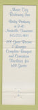Matchbook Cover - Music City Rodeway Inn Nashville TN