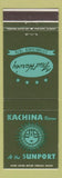 Matchbook Cover - Kachina Room Sunport Fred Harvey