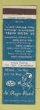Matchbook Cover - St Regis Hotel Winnipeg MB