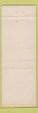 Matchbook Cover - Ross Hotel Williamsport PA