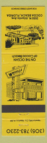 Matchbook Cover - Wakulla Motel Cocoa Beach FL